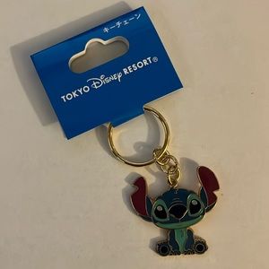 Tokyo Disney Resort Exclusive Stitch Keychain
